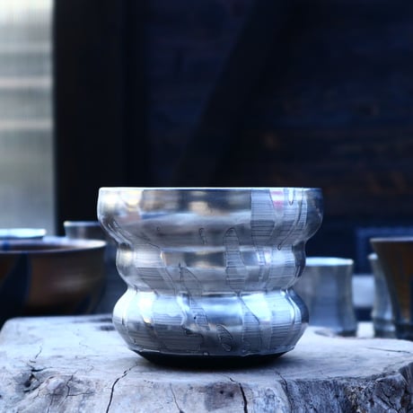 Yuta  Uchida 〝 silver  rust″    /   humanity pot      no.11780