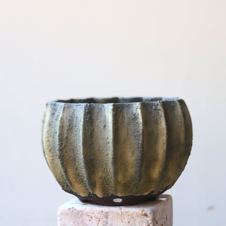 soso/礎礎 /Bowl /Olive Reef (base black)/L    no.212/ORL2