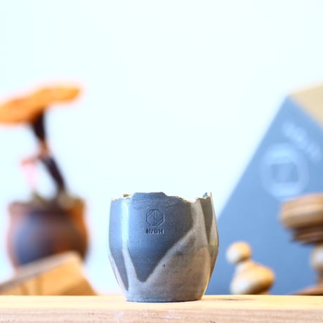 N/OH / コロ鉢 / RUNNY GREY     no.121037