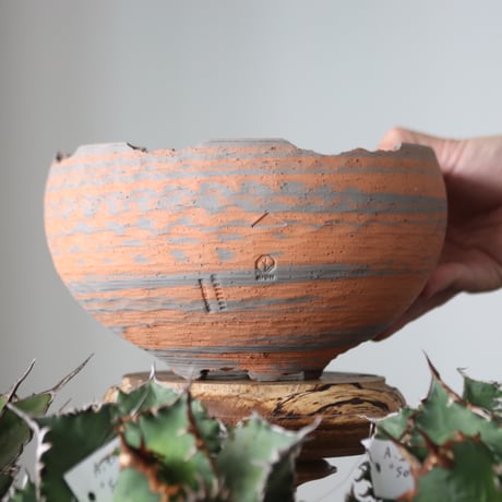 N/OH / MARBLE NOHBLE / コロ鉢 / L    no.421-33