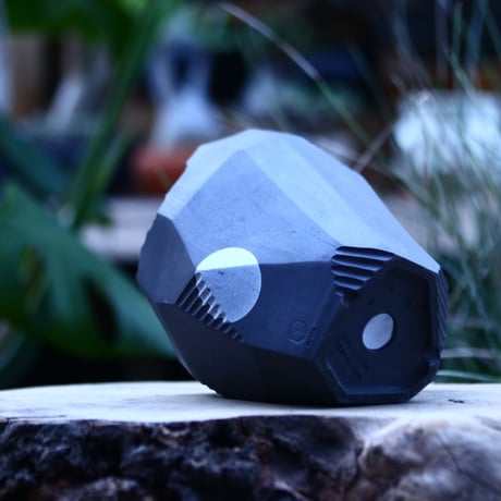 N/OH   澪標  / S / rich Black + silver Moon     no.123/34