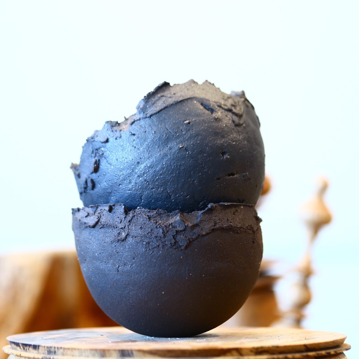 たけろうポット / ちぎり/ テツ / S no.211-26 | 芽の巣山