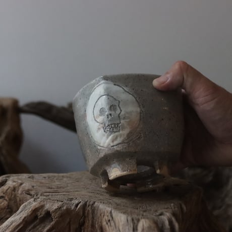 Andrew Gemrich〝CALAVERA″ / humanity pot  no.920-C3
