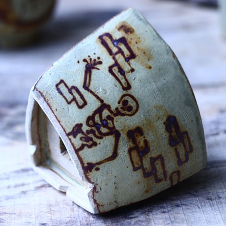 Andrew  Gemrich  〝calavera″   /   humanity pot       no.91305