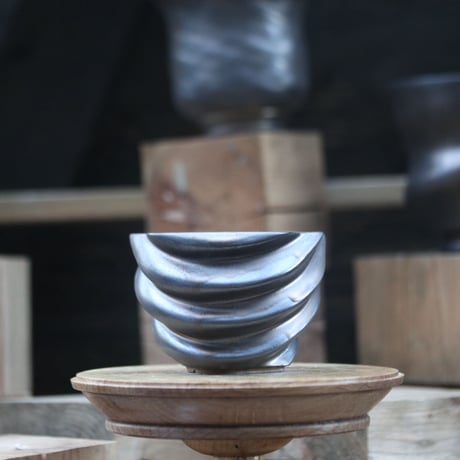 P&A ceramic ware / spiral pot 　no.108-121