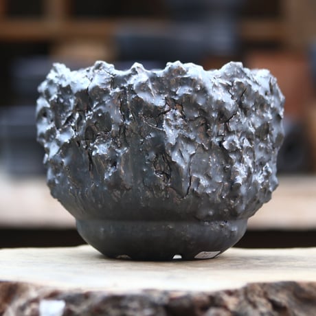 Yuta  Uchida 〝black  rust″ / humanity pot   no.32414