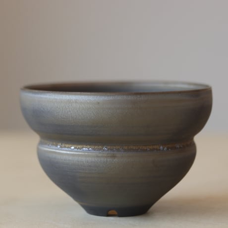 Yuta Uchida / gold glaze (4号鉢)  no.330-75