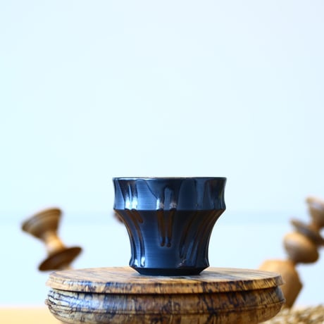 Yuta Uchida〝black glaze″ / humanity pot    no514-U31