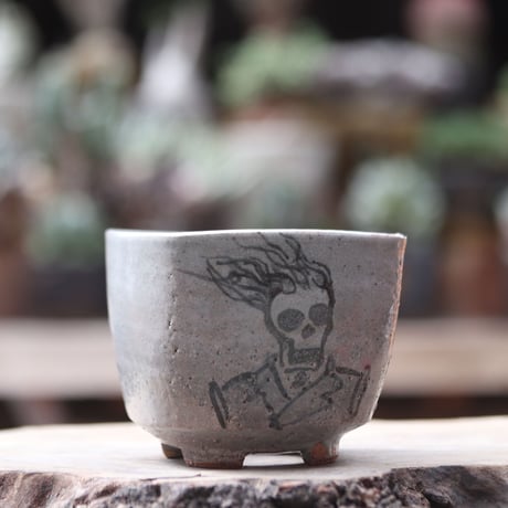 Andrew  Gemrich〝calavera″／humanity pot  no100240