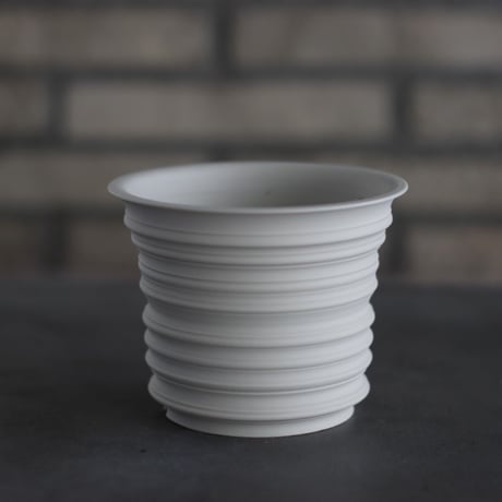 takero pot / 白 (4号)  no.201-23