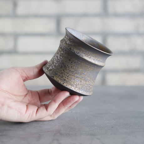 Yuta Uchida / gold rust (3号鉢)  no.125-15