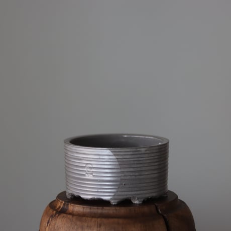 N/OH / コロ鉢 / Gray+Moon / SS   no.102-159