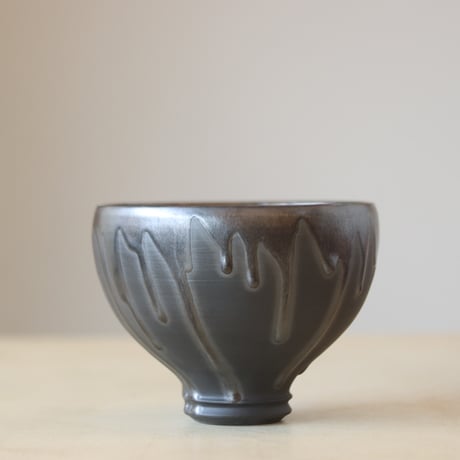Yuta Uchida / black glaze (4.5号鉢)  no.330-5