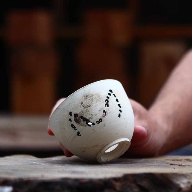 ふぅたけろうポット　ハク たけろうポット/ハク/ムシクイset (ボールS) no.402-114 | 芽の巣山