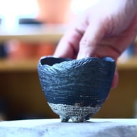 joint pot   安西桂   ×   安西岳郎   親子鉢〝土の子″ M   no.1018-29
