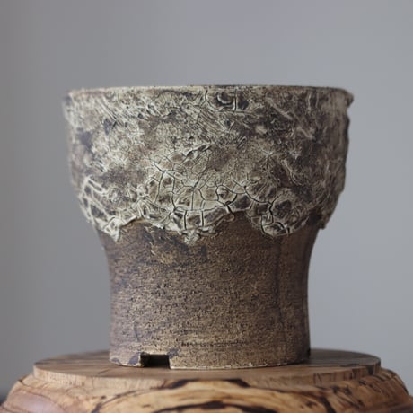 Masato Akutsu〝graffito″ / humanity pot    no.609-87
