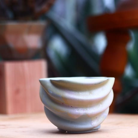 P&A ceramic ware / spiral pot 　no.612-P13