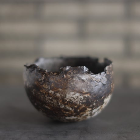 TAKERO POT / Chigiri / Shirosabi / L (5号) no.928-3