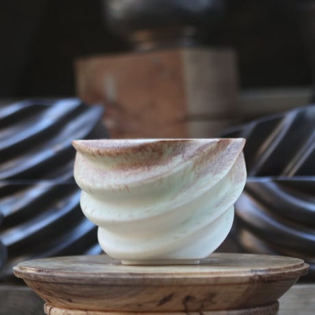 P&A ceramic ware / spiral pot 　no.108-112