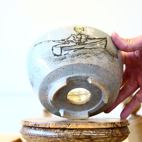 Andrew  Gemrich〝calavera″ / humanity pot    no521-G5