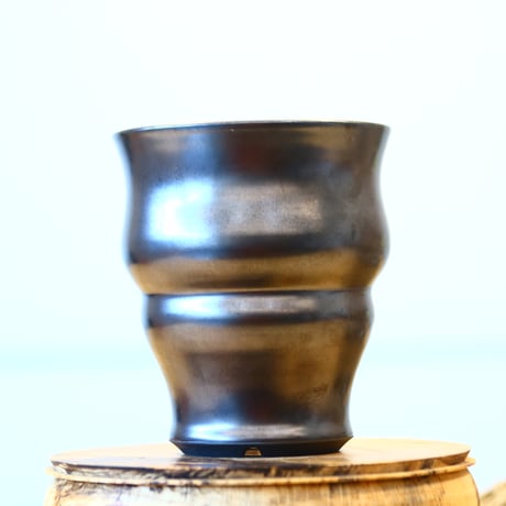 Yuta Uchida / black glaze / humanity pot    no.1231-25