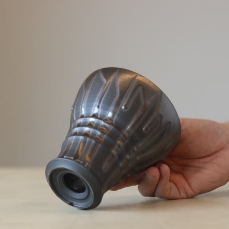 Yuta Uchida / black glaze (4号鉢)  no.330-6