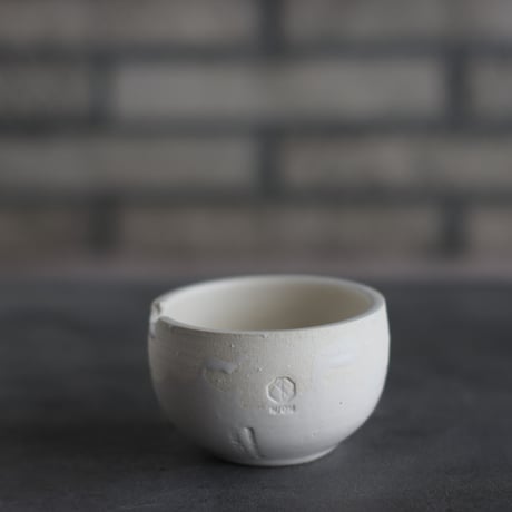 N/OH / コロ鉢-Strokes / White × White / XS (3号)  no.503-347