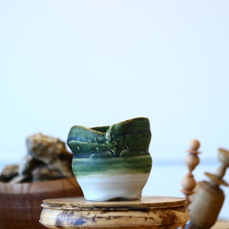 Mie Maeda〝verde″ / humanity pot    no1112-39