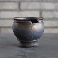 takero pot / mushikui / 炭化焼成 (3.5号)  no.531-80