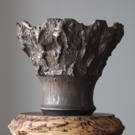 Yuta Uchida / gold rust monst / humanity pot    no.818-18