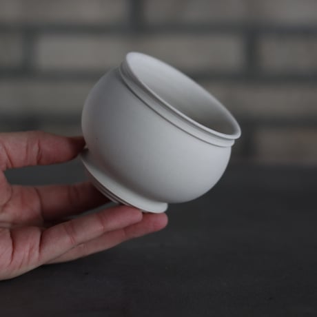 takero pot / 白 (2.5号)  no.201-48