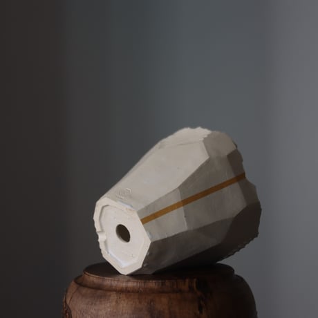 N/OH / 澪標 / matt white ＋Line / S  no.202-44