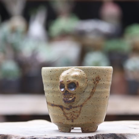 Andrew  Gemrich〝calavera″／humanity pot  no1002166
