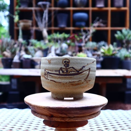 Andrew  Gemrich  〝calavera″   /   humanity pot     no.505