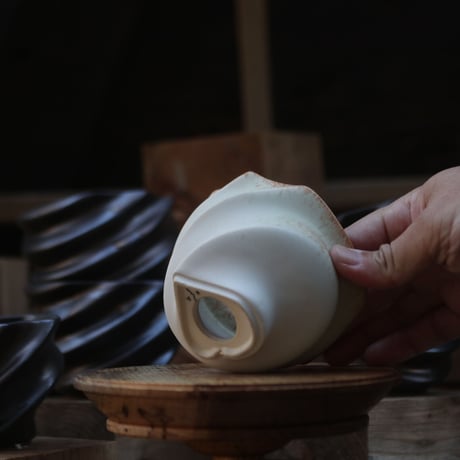 P&A ceramic ware / spiral pot 　no.108-111