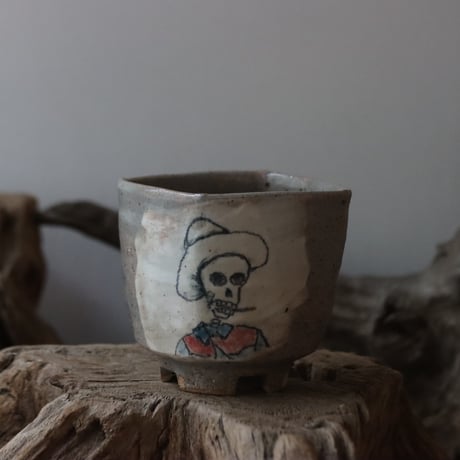 Andrew Gemrich〝CALAVERA″ / humanity pot  no.920-C25
