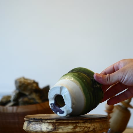 Mie Maeda〝verde″ / humanity pot    no1112-38