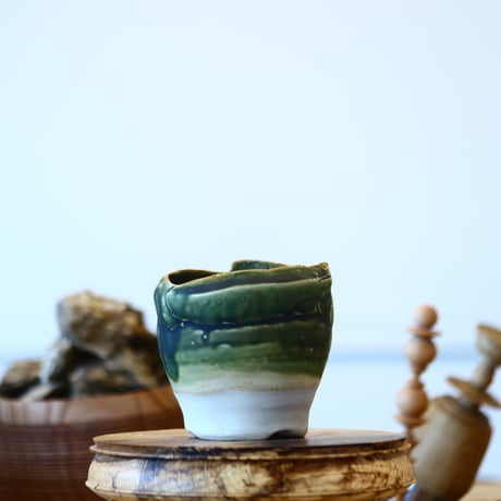 Mie Maeda〝verde″ / humanity pot    no1112-38