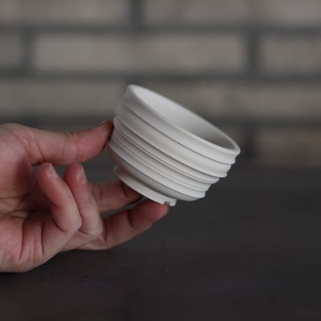 takero pot / 白 (2.5号)  no.201-97