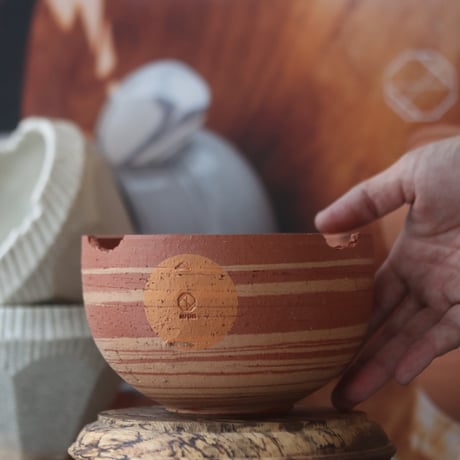 N/OH / コロ鉢 / MARBLE NOHBLE + Moon / S   no.1117-84