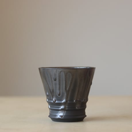 Yuta Uchida / black glaze (3号鉢)  no.330-10
