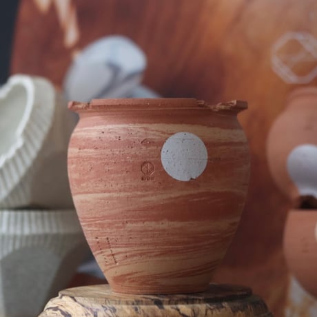 N/OH / コロ鉢 / MARBLE NOHBLE + Moon / S   no.1117-85