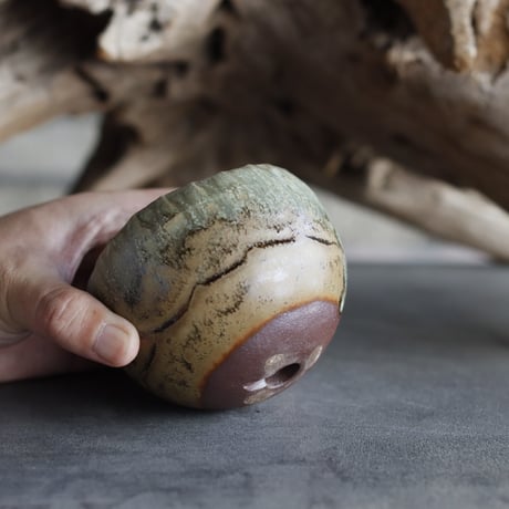 TAKERO POT / “Nakagawa glaze”(3号)   no.525-22