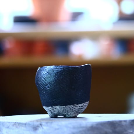 joint pot   安西桂   ×   安西岳郎   親子鉢〝土の子″ S   no.1018-22