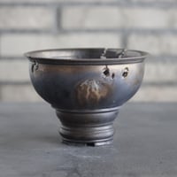 takero pot / mushikui / 炭化焼成 (4.5号)  no.531-76