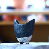 joint pot   安西桂   ×   安西岳郎   親子鉢〝土の子″ S   no.1018-23