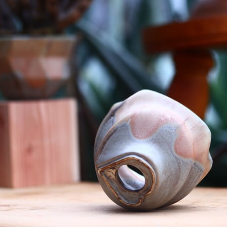 P&A ceramic ware / spiral pot 　no.612-P08