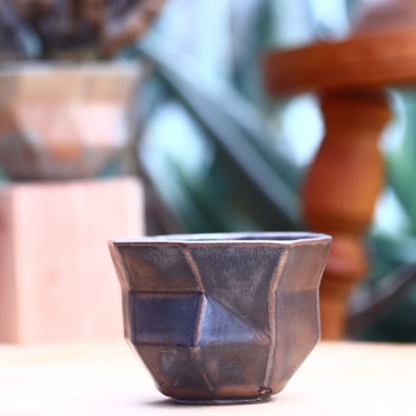 P&A ceramic ware / polygon pot 　no.612-P03