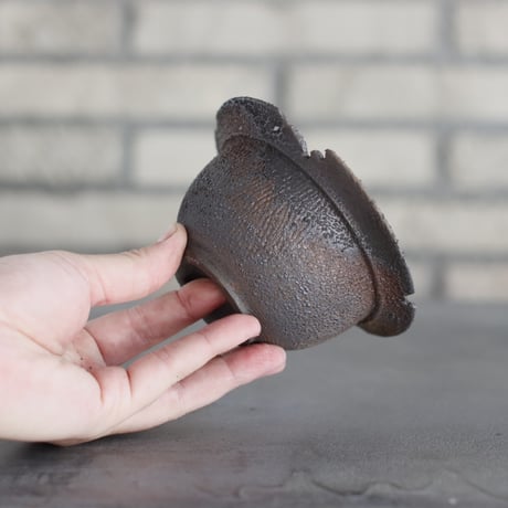 takero pot / モミテツ  (4号)  no.1228-208