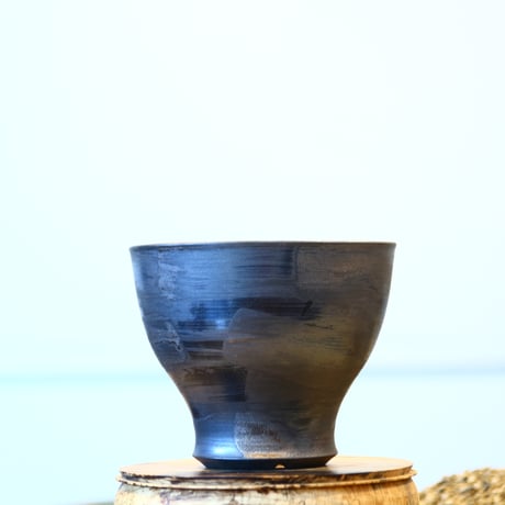 Yuta Uchida / gold glaze / humanity pot    no.1231-49